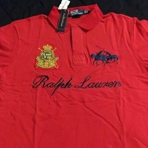 Ralph Lauren men's custom fit xxl polo shirt
